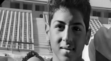 النادي المصري يودع السباح الناشئ يوسف محمد ابن بورسعيد بعد وفاته 1